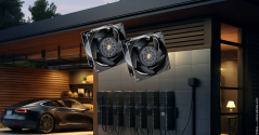 Optimal Cooling in EV Charging Stations by STK Fan